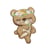 Ecusson thermocollant animaux mignons ours 6cm x 4cm