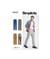 Patron Simplicity 9693 - Pantalon cargo du 34 au 52 (FR) taille n°FR 34-42