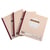 Lot de 3 manifolds COMMANDES - papier autocopiant - triplicata (1 original et 2 copies) - 50feuilles - format 21 x 21 cm - couverture vernie - Avoine - Le Dauphin