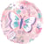 Ballon à plat Papillon Vintage