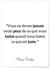 Affiche Rosa Parks ' Vous ne devez jamais...' | A3 : 29,7x42cm