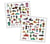 STICKERS TEXTURES - Le monde des CRAZY MOTORS - Djeco