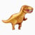 Ballon Aluminium Hélium Dino T-Rex XL   105 cm
