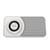 Enceinte Bluetooth Ultra-Fine Portable Avec Support TF Et Lumière LED Noir YONIS