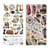 12 papiers scrapbooking motifs à découper 15,5 x 30, 5 cm Craft O Clock AGE OF MYSTERIES 654612