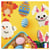 Perlou les 12 suspensions de Paques - Graine Creative - Jaune