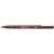 Lot de 12 feutres techniques permanents pointe ogive 0,1 mm - UNI-BALL - Sépia