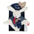 Doudou lapin en coton bio 25 × 25 cm - Maïlou Tradition