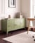 Armoire de bureau Acier Vert CARDIFF - Beliani