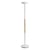 PRYSKA lampadaire à éclairage indirect blanc/hêtre