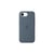 Coque silicone iPhone 17e MagSafe Bleu ancre, 45% recyclé, doublure microfibre