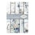 5 papiers scrapbooking 21 x 29.7 cm ITD Collection THE WORLD OF ICE PORCELAINE