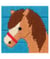 Mon 1er kit canevas - Tête de cheval - Anchor Marron
