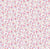 Tissu Coton imprimé Fleuris Aldo lilas sur fond Blanc