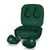 Ecouteurs Bluetooth Sans Fil Pour Sport Avec Isolation Sonore Et Mode Jeu Vert YONIS