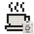 Kit mosaïque DIY pixel art - Café sur place - Mini