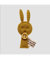 Accessoire en tissus Lapin 60mm - Prym 40 curry jaune vendu par 50 cm