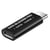 Bloqueur de Données USB-C, Data Blocker Super Charge Noir
