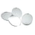 SACHET DE 4 MIROIRS OVALES 50*37mm