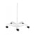 Daylight - Pied à roulettes pour Lampe Daylight 5 branches Blanc - D53060
