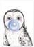 Affiche Bulle de Chouette Bleue | A3 : 29,7x42cm
