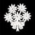 Ecusson thermocollant fleur dentelle bouquet 3,5cm x 3,5cm