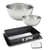 Set de 4 ustensiles de pâtisserie moule à gâteaux bols et spatule Zenker Deluxe