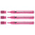 Lot de 3 marqueurs permanents - EDDING - Pointe ronde 1,5-3 mm - Corps aluminium - Rose