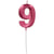 Bougie Glamour Chiffre 9 Rose Fushia