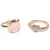 Set de 2 bagues ajustables Kitty Love