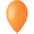 10 Ballons Orange Mat Ø30cm
