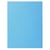 Paquet de 50 chemises 2 rabats SUPER 210 - 24x32cm - Bleu clair - x 5 - Exacompta