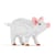 Cochon Taille standard | JEKCA | 14 ans et +