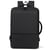 Sac À Dos Ordinateur Grande Capacité Imperméable Avec Port USB Noir Noir YONIS