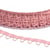 Galon ganse élastique 17mm rose clair au mètre