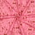 Tissu Flanelle de Coton Louison Chiots Caramel sur fond Rose bonbon