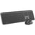 Ensemble clavier et souris Logitech Signature Slim - Plastique recyclé - 920-012508 - Graphite - Clavier: 43,38 cm x 13,48 cm x 2,31 cm