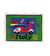 Ecusson carte postale pays Italie 42x32mm