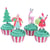 Kit 24 Caissettes et Déco Cupcakes - Atelier du Père Noël