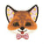 Ecusson thermocollant renardeau 5cm x 4,5cm
