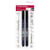 Lot de 6 feutres pinceaux - TOMBOW - Fudenosuke - Noir - Pointe souple et dure