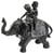 Décoration Africaine - Elephant et enfants