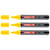 Lot de 3 marqueurs peinture permanents - EDDING - Jaune - Pointe ronde 2-3 mm