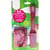 Baton magnétiques bingo rose pailletés + 100 pions pailletés de loto - ramasse pions - CARTALOTO