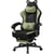Chaise gaming ergonomique GTPLAYER chaton - Velours - Vert - 50 x 55 x 132 cm
