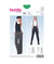 Patron Burda 6856 Pantalon du 32 au 42 taille n°FR 32-42