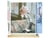 Peinture par Numéro Figured'Art - Fleur Blanche - Kit de Loisir Créatif DIY Numéro d'Art Complet - 40x50cm toile roulée + châssis en bois à monter