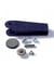 Boutons jean à river sans couture Etoile ouvert 17mm X 6 -Prym Bleu
