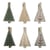 Rayher - Pince à linge Sapin de Noël 3x5,2cm 6 pièces
