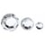 Pierres strass acryliques 6,10,14mm à coller - cristal